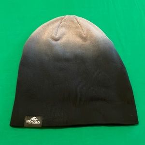 Brand new Hawaiian Style beanie Koloa surf black dip dye Slouch Hat